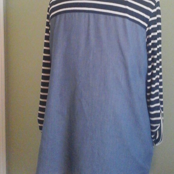 Tribal Striped Top, XL - Picture 4 of 7